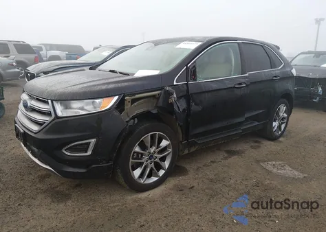 2018 Ford Edge Titanium z USA, uszkodzony, nr VIN 2FMPK4K81JBB38130